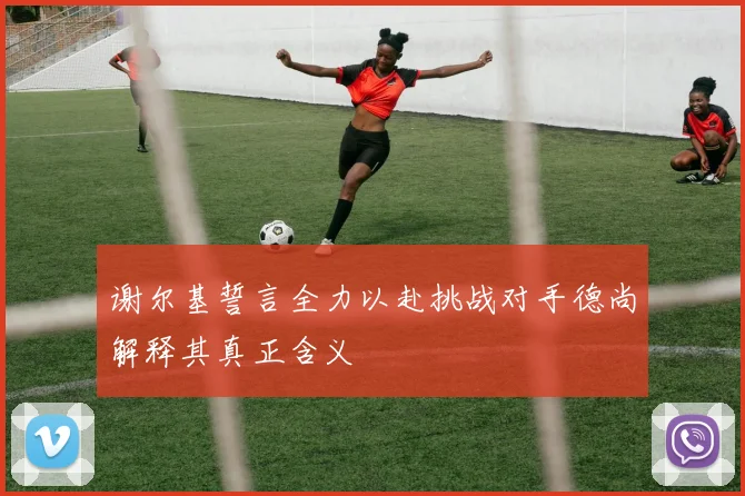 谢尔基誓言全力以赴挑战对手德尚解释其真正含义